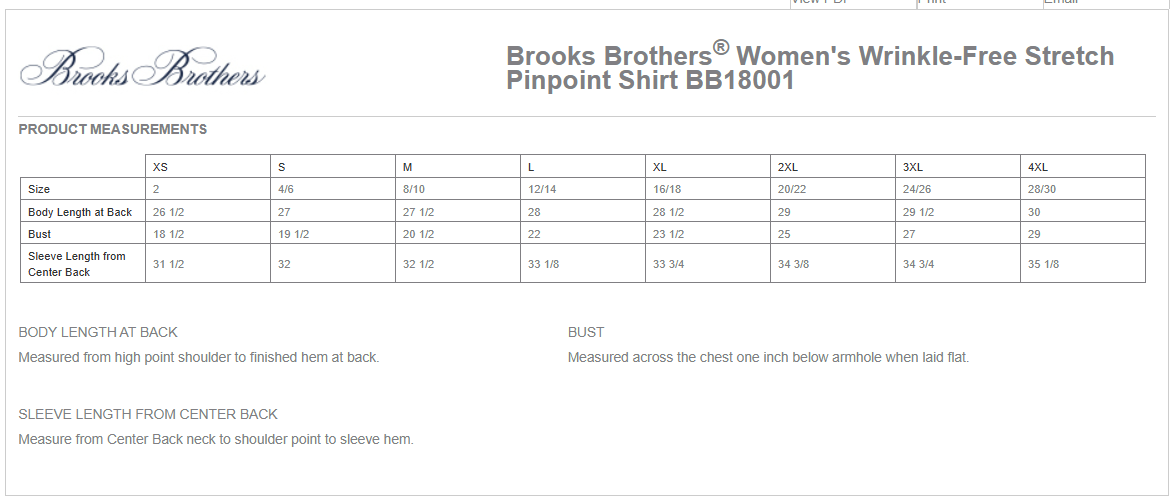 Brooks Brothers® Women’s Wrinkle-Free Stretch Pinpoint Shirt ...